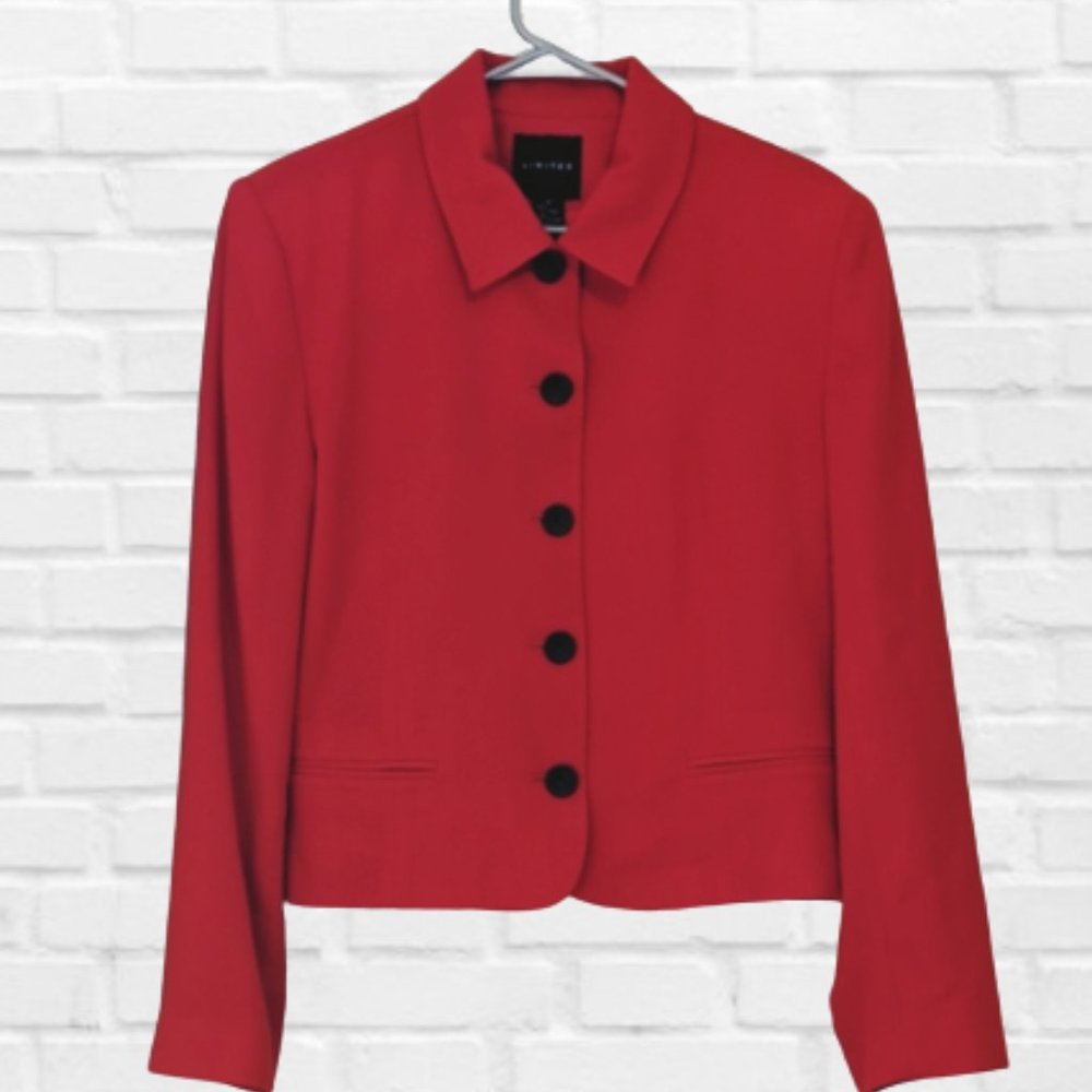 2/$25 Limited Size 14 Red Blazer